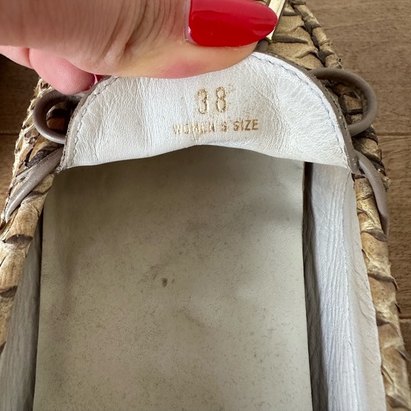 Tod’s Gommino Python Loafers Size 38 - Picture 4 of 4